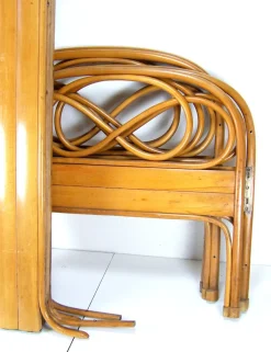 Satz von Nr. 2 Betten von Thonet, 1879