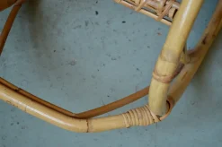 Schaukelstuhl aus Rattan