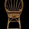 Schaukelstuhl aus Rattan, 1950er