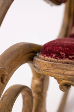 Schaukelstuhl von Michael Thonet für Anton Fix, 1850er