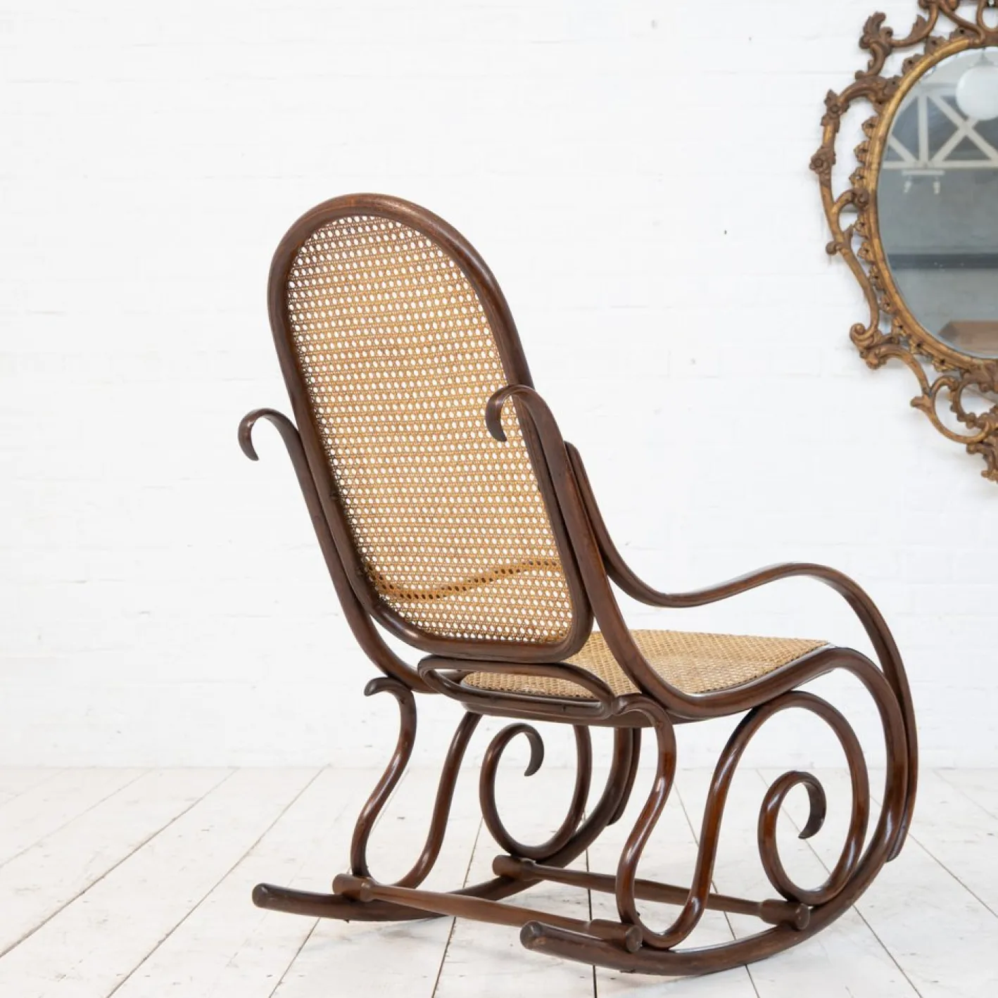 Schaukelstuhl von Michael Thonet für Thonet, 1920er
