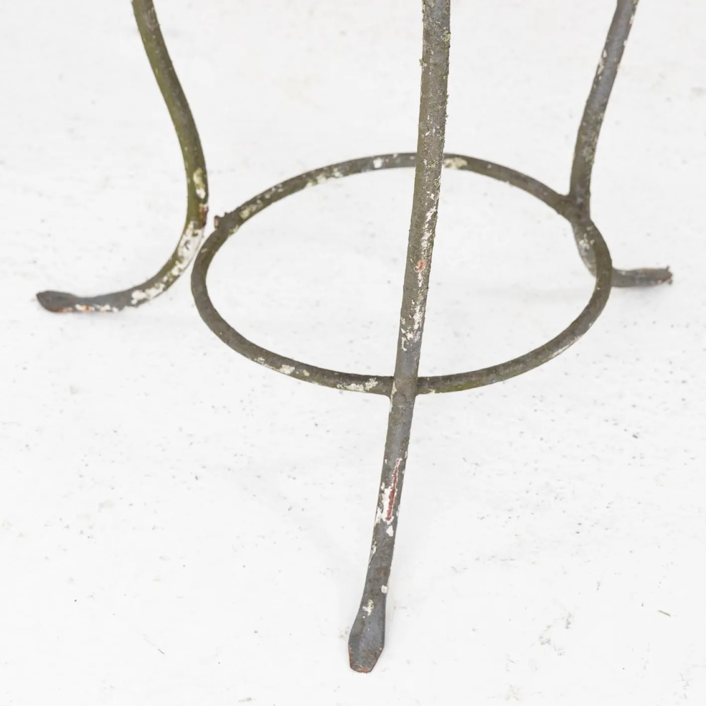 Schmiedeeiserne Gartenstühle, Italien, 1950er, 6 . Set