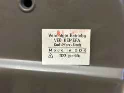 Schreibtisch-Drehstuhl von Bemefa, Deutsche UdSSR, 1990er