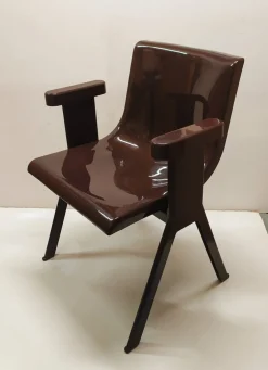 Schreibtischstuhl von Ettore Sottsass für Olivetti Synthesis, 1970er
