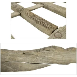 Schubkarre aus Holz und Metall, 19. Jh.
