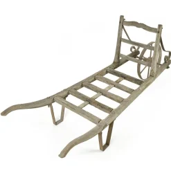Schubkarre aus Holz und Metall, 19. Jh.