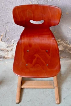 Schulstuhl von Adam Stegner für Pagholz Flöttoto, 1960er