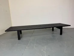 Schwarze Mid-Century Bank von Martin Visser für T Spectrum, 1960er