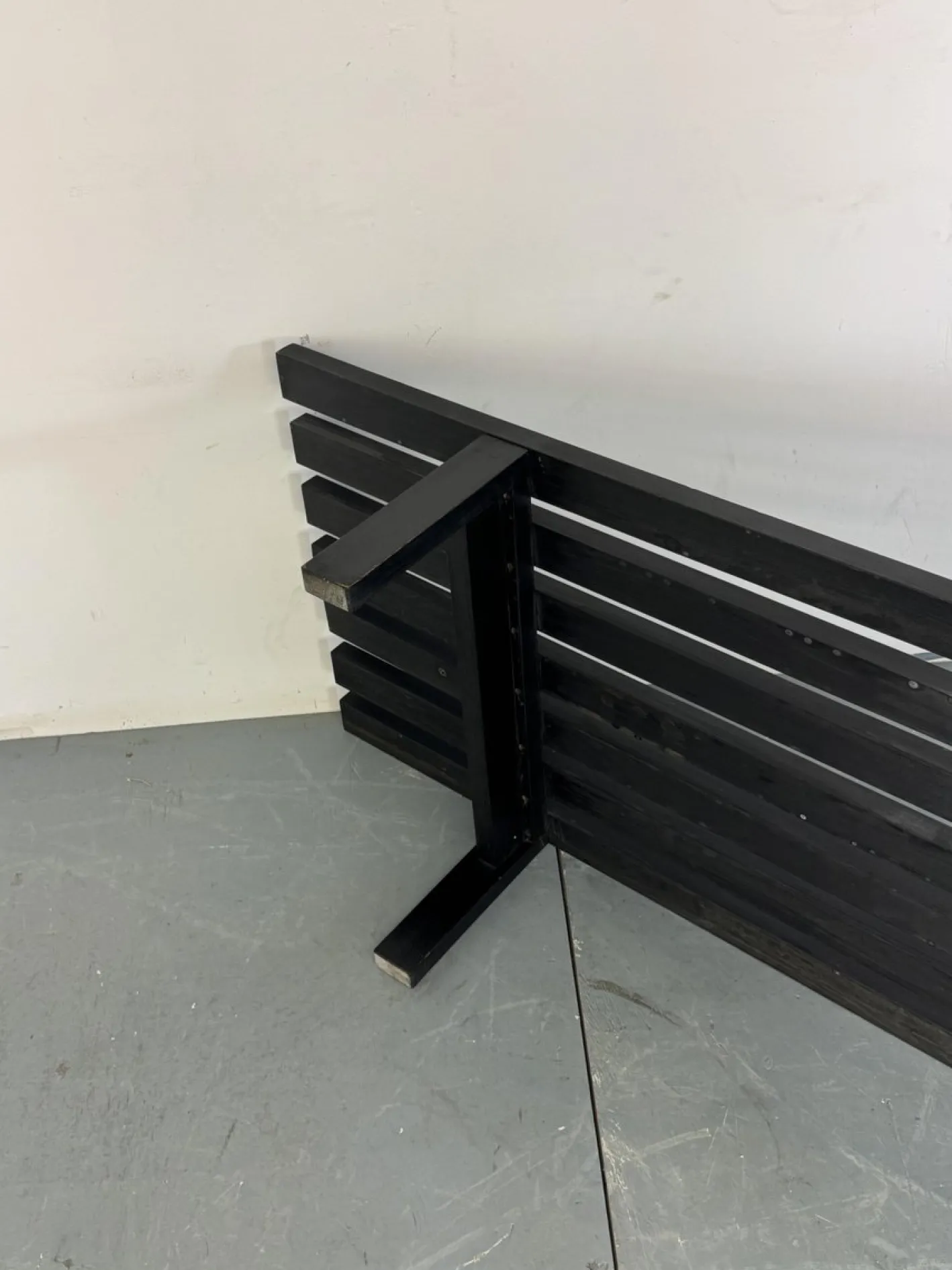 Schwarze Mid-Century Bank von Martin Visser für T Spectrum, 1960er