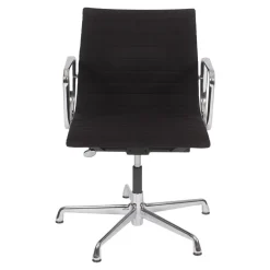 Schwarzer Hopsak EA-108 Stuhl von Charles Eames für Vitra