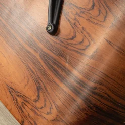 Schwarzer Ledersessel von Mobilier International, 1980er
