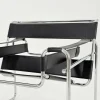Schwarzer Mid-Century Wassily B3 Stuhl von Marcel Brauer, 1990er