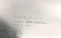 Schwarzer modularer quadratischer Behälter von Anna Castelli Ferrieri für Kartell