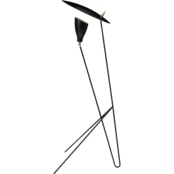 Schwarze Silhouette Stehlampe von Warm Nordic
