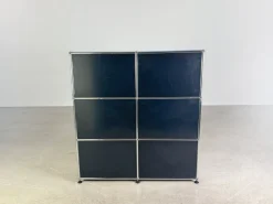Schwarzes Sideboard von USM Haller