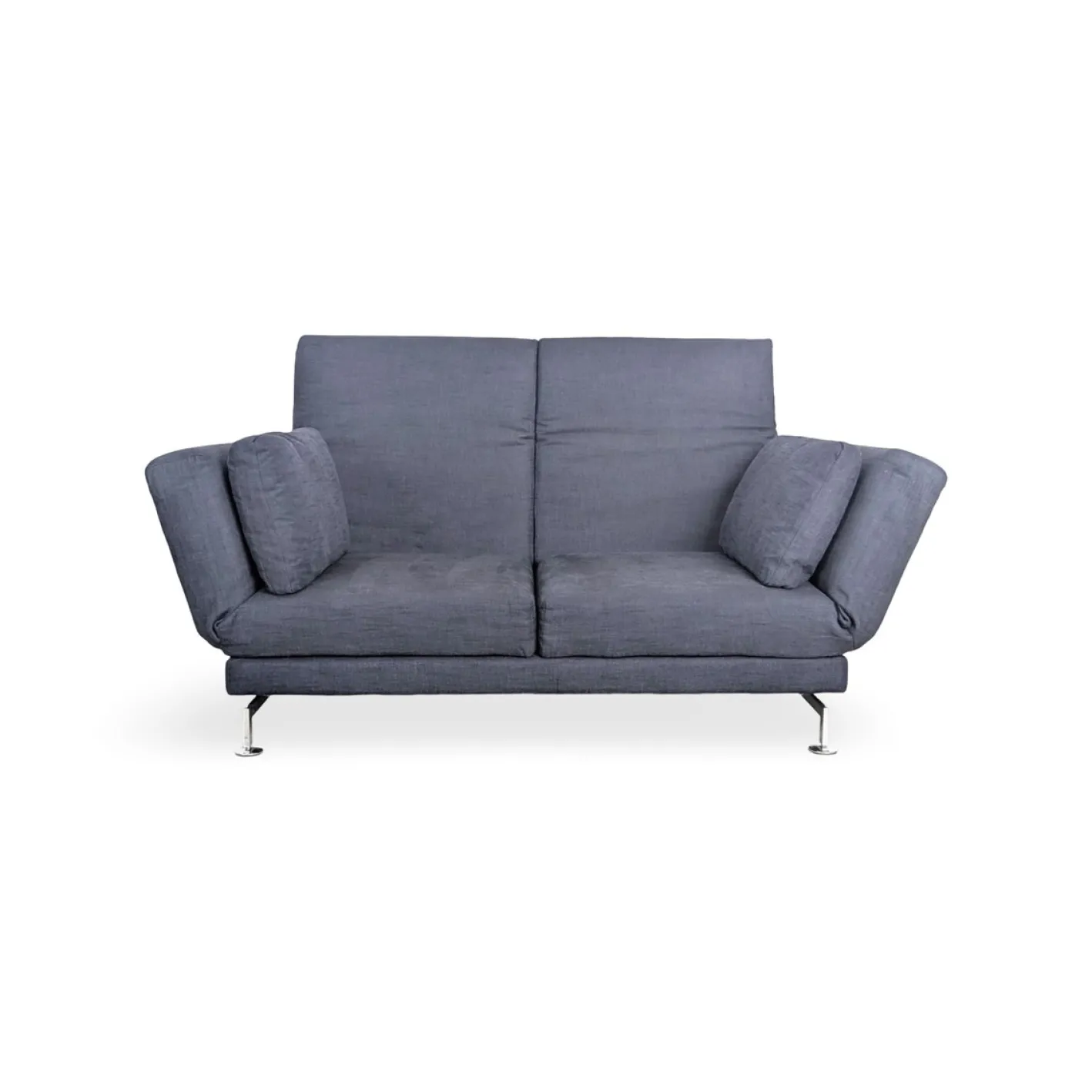 Schwarzes Zwei-Sitzer Sofa von Brühl Moule