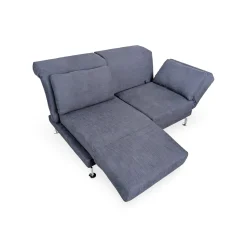 Schwarzes Zwei-Sitzer Sofa von Brühl Moule