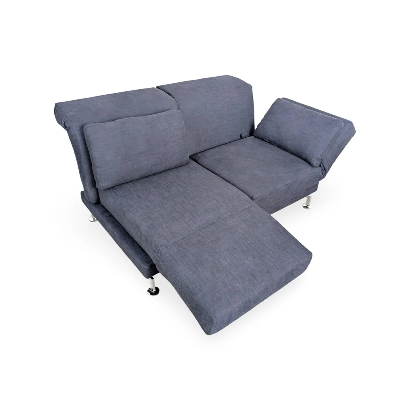 Schwarzes Zwei-Sitzer Sofa von Brühl Moule
