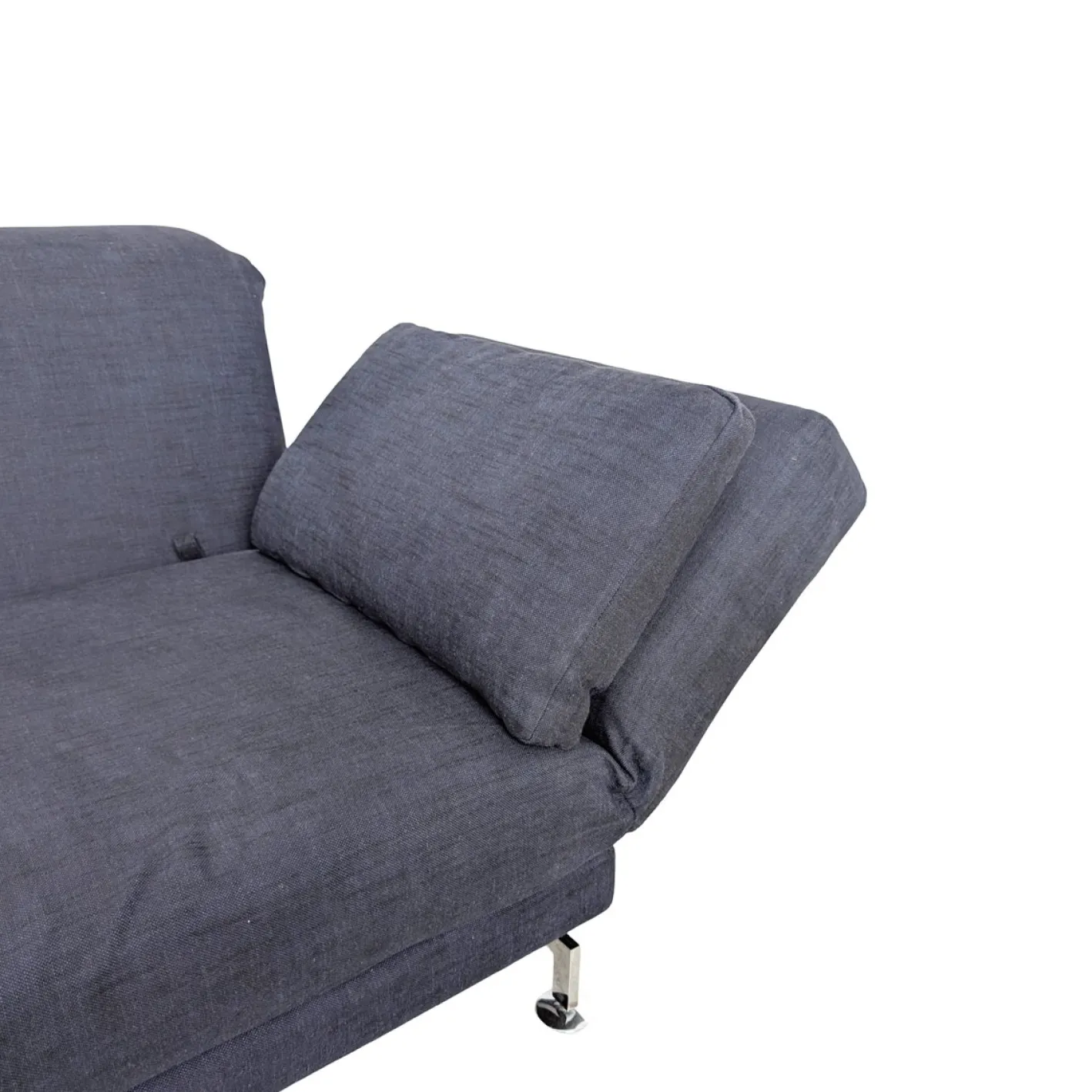 Schwarzes Zwei-Sitzer Sofa von Brühl Moule