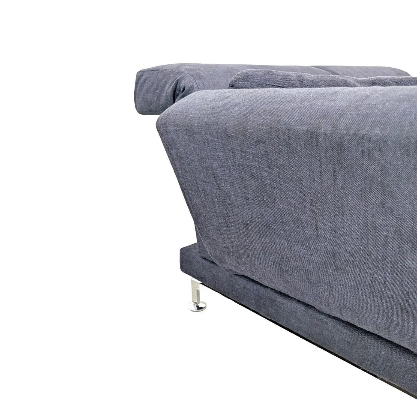 Schwarzes Zwei-Sitzer Sofa von Brühl Moule