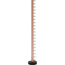 Schwarz-weiße Array Stehlampe von Atelier Areti