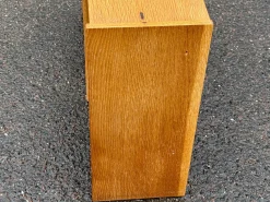 Schwebende Dänische Nachttische aus Eiche, 1960er, 2er Set