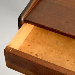 Schwebender Teak Nachttisch von Sigfred Omann für Ølholm Møbelfabrik, 1960er