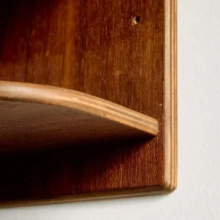 Schwebende Teak Nachttische, 1960er, 2er Set