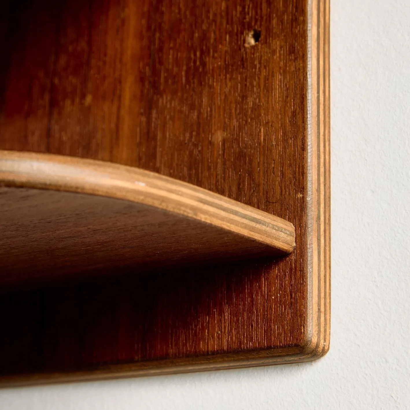 Schwebende Teak Nachttische, 1960er, 2er Set