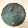 Schwedische Grace Sonnenuhr aus patinierter Bronze von Ulla Fogelklou-Skogh, 1930er