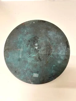 Schwedische Grace Sonnenuhr aus patinierter Bronze von Ulla Fogelklou-Skogh, 1930er