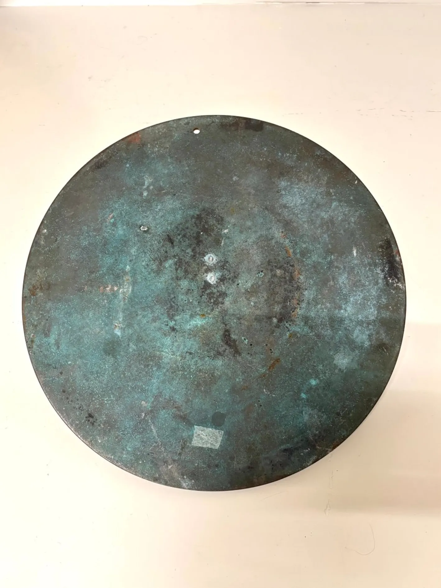 Schwedische Grace Sonnenuhr aus patinierter Bronze von Ulla Fogelklou-Skogh, 1930er