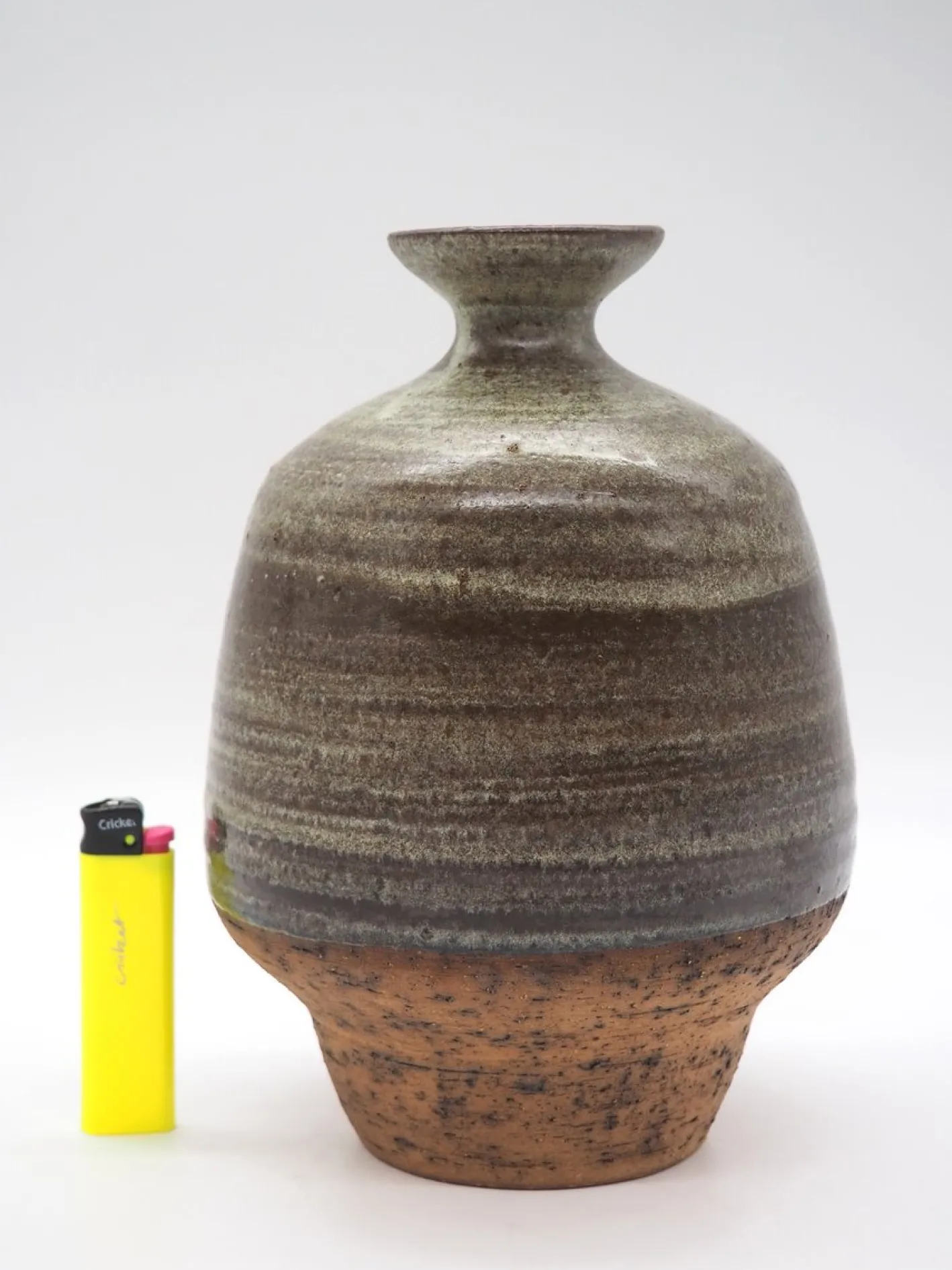 Schwedische Keramikvase von Tony Borg für Tony Ceramic Kristinehamn, Sweden, 1970er