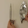 Schwedische Mid-Century Wandleuchten aus Zinn von Svenskt Tenn, 2er Set