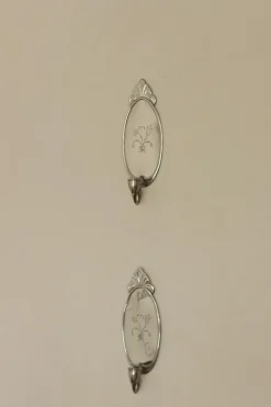 Schwedische Mid-Century Wandleuchten aus Zinn von Svenskt Tenn, 2er Set