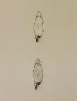 Schwedische Mid-Century Wandleuchten aus Zinn von Svenskt Tenn, 2er Set