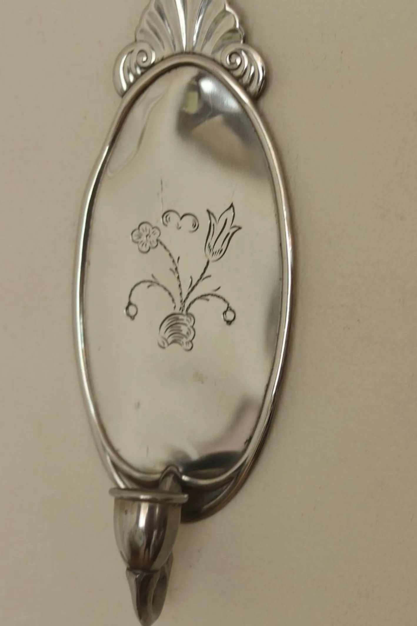 Schwedische Mid-Century Wandleuchten aus Zinn von Svenskt Tenn, 2er Set