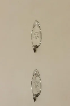 Schwedische Mid-Century Wandleuchten aus Zinn von Svenskt Tenn, 2er Set