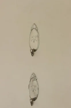 Schwedische Mid-Century Wandleuchten aus Zinn von Svenskt Tenn, 2er Set