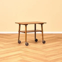 Schwedischer Beistelltisch aus Teak & Eiche, 1950