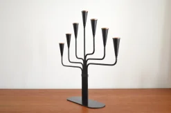 Schwedischer Kerzenhalter von Gunnar Ander für Ystad-Metall, 1960er