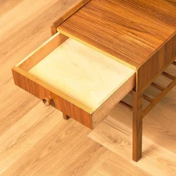 Schwedischer Nachttisch aus Teak & Eiche, 1950
