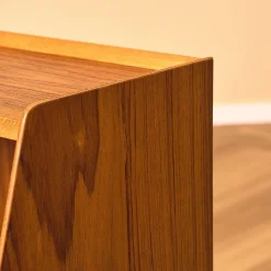 Schwedischer Nachttisch aus Teak & Eiche, 1950