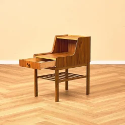 Schwedischer Nachttisch aus Teak & Eiche, 1950