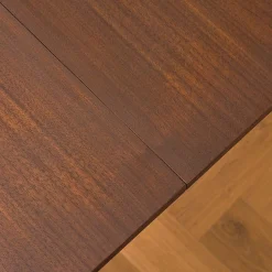 Schwedischer Runder Esstisch aus Teak, 1950