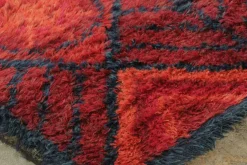 Schwedischer Vintage Rya Wollteppich von Rug&Kelim, 1950er