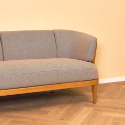Schwedisches Sofa aus Ulmenholz von Carl Malmsten