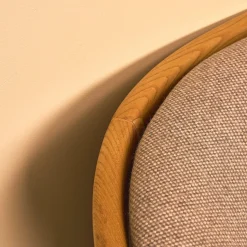 Schwedisches Sofa aus Ulmenholz von Carl Malmsten