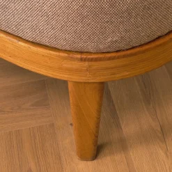 Schwedisches Sofa aus Ulmenholz von Carl Malmsten