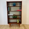 Schwedisches Teak Bücherregal mit Fünf Regalen, 1960